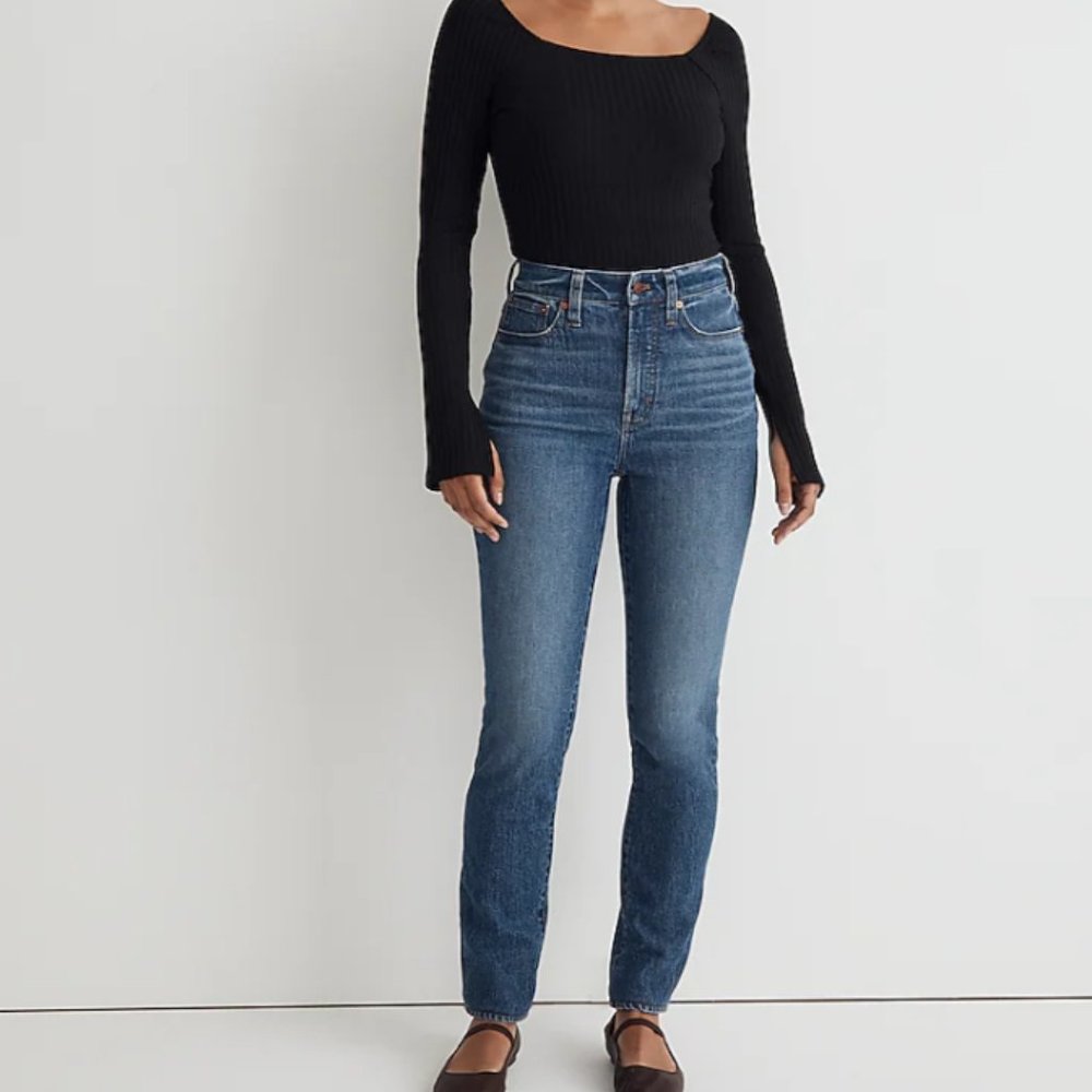 Madewell Curvy Perfect Vintage Jeans size 28